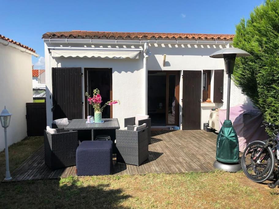 Agreable Maison, Plage A 400M, Jardin, Piscine Et Tennis Saint-Palais-sur-Mer Extérieur photo
