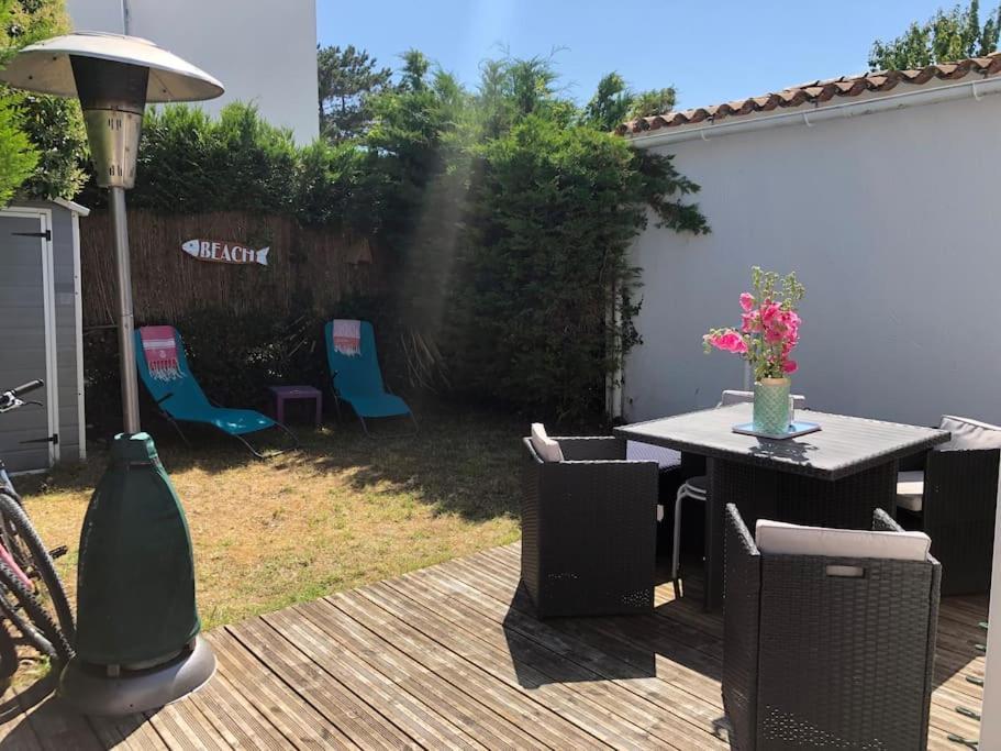 Agreable Maison, Plage A 400M, Jardin, Piscine Et Tennis Saint-Palais-sur-Mer Extérieur photo